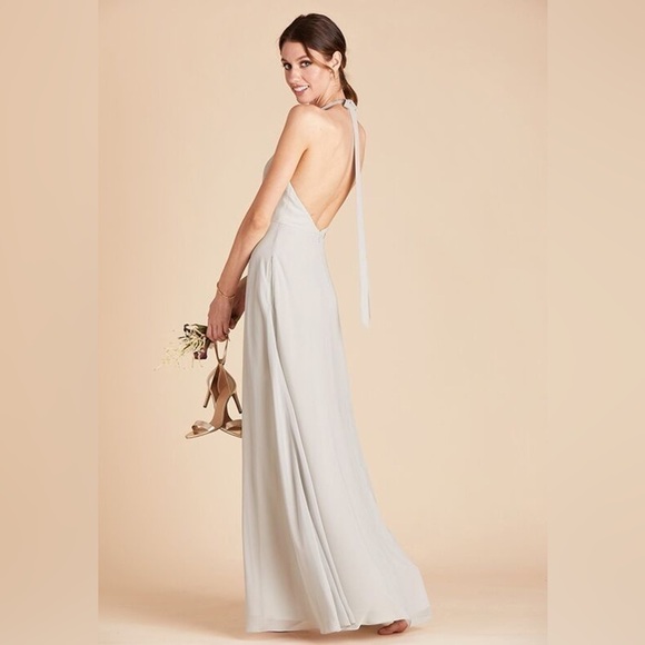 NWT Birdy Grey Moni Convertible Dress in Dove Gray Bridesmaid Dress - Picture 1 of 5